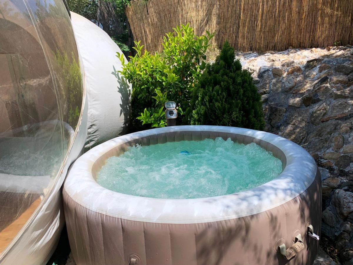 Hotel Bubble Tent Nea Moudania Exterior foto